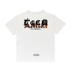Amiri T Shirt Printed Casual Hip Hop round Neck Short Sleeve T-shirt