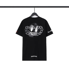 CHH Heart T Shirts Back Cross Short Sleeve T-Shirt