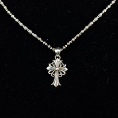 Chrome Hearts Necklace Cross Pendant Versatile for Men and Women