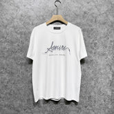 Amiri T Shirt Printed Casual Hip Hop round Neck Short Sleeve T-shirt