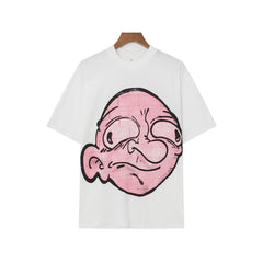 Billionaire T Shirts Flower Casual Crew Neck