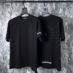 CHH Heart T Shirts Croix Heavy Industry Embroidery Short Sleeve T-Shirt