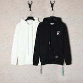 Off White hoodie oil painting series arrow hooded