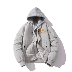 Mens Vintage Jackets Embroidered Autumn/Winter Flight Clips Baseball Uniforms