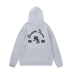 Amiri Hoodie AMI Towel Embroidered Letter Pattern Hooded Sweater for Men and Women