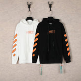 Off White hoodie Arrow pullover hoodie