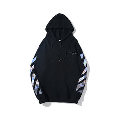 Off White hoodie Monet Oil Painting Series Crew Neck Pullover Hood