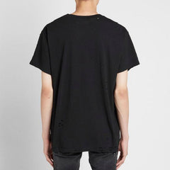 Amiri T Shirt Short Sleeve Printed Casual Hip Hop T-shirt for Men and Women