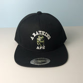 Bathing Ape Bape Hat Ape Head Cap Versatile Flat Edge Baseball Cap