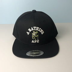 Bathing Ape Bape Hat Ape Head Cap Versatile Flat Edge Baseball Cap