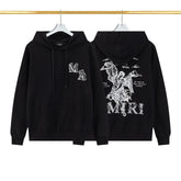 Amiri Hoodie AMI hooded sweater for men and women