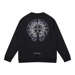 CHH Heart Long Sleeve Shirt Unisex Fashion Loose Long Sleeve Shirt