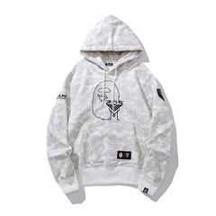 Bathing Ape Bape Hoodie Miami Camo Sweater Casual