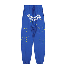 Sp5der Hoodie Puff Print Pure Cotton Suit