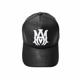 Amiri hat embroidery leather