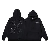 OW Star Snowflake Arrow Hooded Sweater
