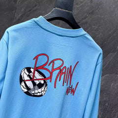 CHH Heart Long Sleeve Shirt Unisex Fashion Loose Long Sleeve Shirt