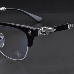 Chrome Hearts glasses luxury sword, half frame glasses