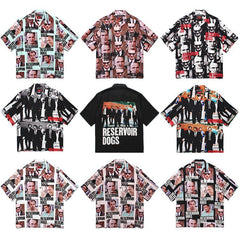 GUILTYPARTIES TIGER Shirts 24ss RESERVOIR DOGS Reservoir Dog Hawaiian Short Sleeve Shirt