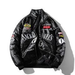Mens Vintage Jackets Embroidery Autumn Winter