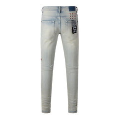 KSUBI Jeans Slim Fit Casual Stretch Jeans
