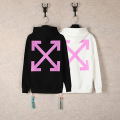 Off White hoodie angel wing pattern arrow hooded