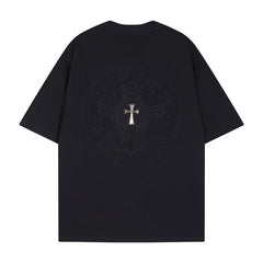 CHH Heart T Shirts Crowe T-Shirt Summer Short Sleeve Street Hip Hop