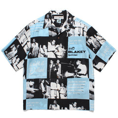 GUILTYPARTIES TIGER Shirts 24ss Art Blakey Jazz Drummer Hawaiian Short Sleeve Shirt
