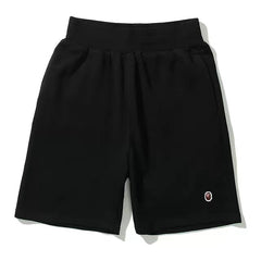 Bathing ape Bape Shorts embroidered small label shark five-point pants casual straight beach pants