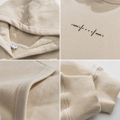 Men Pullover Hoodie Spring Sweater Men's Loose Casual Casual Student Coat