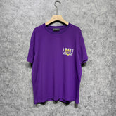 Amiri T Shirt Letter Print Casual Hip Hop Short Sleeve T-shirt