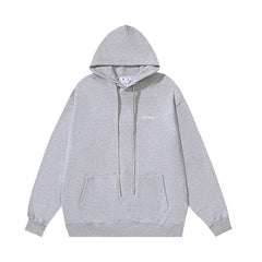 Off White hoodie ECG Pattern Arrow Sleeve Hood