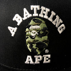 Bathing Ape Bape Hat Ape Head Cap Versatile Flat Edge Baseball Cap