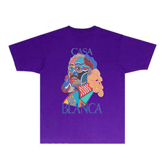 Casablanca T Shirts Street High-quality pure cotton