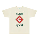 Casablanca T Shirts Street High-quality pure cotton