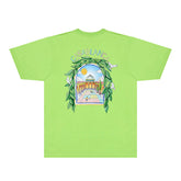 Casablanca T Shirts Street High-quality pure cotton