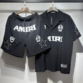 Amiri Shirt & Shorts Set – Stylish Resort Wear (Top and shorts sold separately)