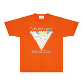 Casablanca T Shirts Street High-quality pure cotton