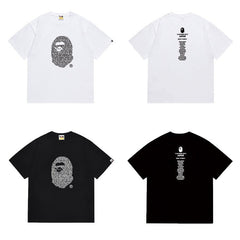 Bathing ape Bape T Shirts High-quality 100% cotton streetwear