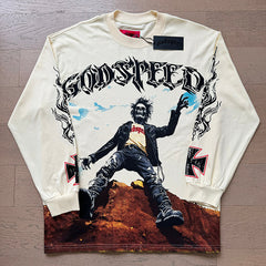 Godspeed Long Sleeved Shirt 260g pure cotton fabric