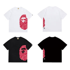 Bathing ape Bape T Shirts High-quality 100% cotton streetwear