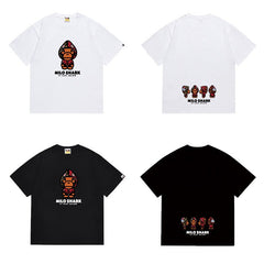 Bathing ape Bape T Shirts High-quality 100% cotton streetwear