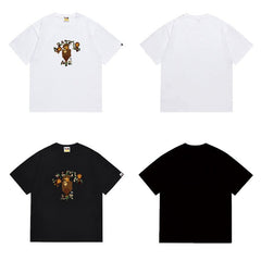 Bathing ape Bape T Shirts High-quality 100% cotton streetwear