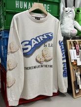 Saint Michael long sleeve shirts Premium-quality pure cotton streetwear for autumn