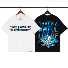 COUGH SYRUP T shirts High-quality pure cotton streetwear