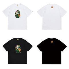 Bathing ape Bape T Shirts High-quality 100% cotton streetwear