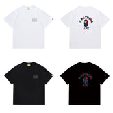 Bathing ape Bape T Shirts High-quality 100% cotton streetwear