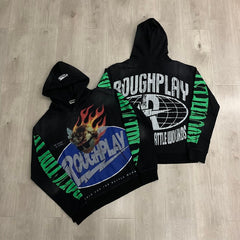 Roughplay Hoodie High-quality pure cotton casual wear for spring and summer
