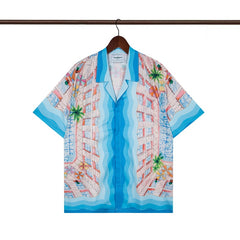 Casablanca Beach Shirt & Shorts Set Casual Summer Vacation/Travel Wear (Sold Separately)