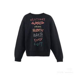 Saint Michael Printed Cotton Sweatshirt